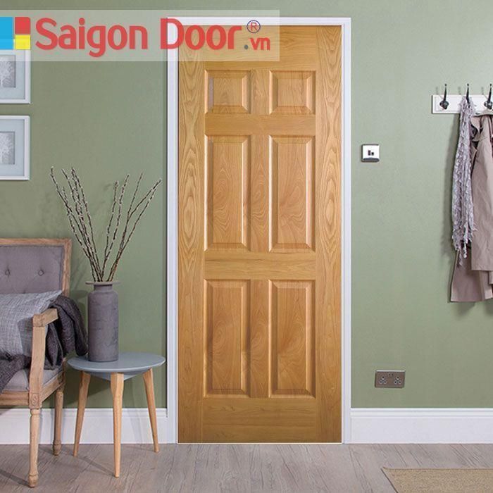 Cửa Gỗ HDF veneer 6A – Ash 16 Cửa Gỗ HDF veneer 6A – Ash chất lượng đi đầu LH 0826.901.901
