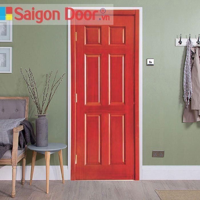 Cửa Gỗ HDF veneer 6A – Căm Xe 7 Cửa Gỗ HDF veneer 6A – Căm Xe chất lượng tốt LH 0826.901.901