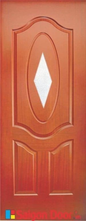 Cửa Gỗ HDF veneer 3G1 – Xoan Đào 6 SGD 3G1 Xoan Dao 2