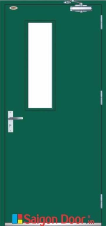 Cửa Thép Chống Cháy TCC-P1G1a 7 TCC P1G1a