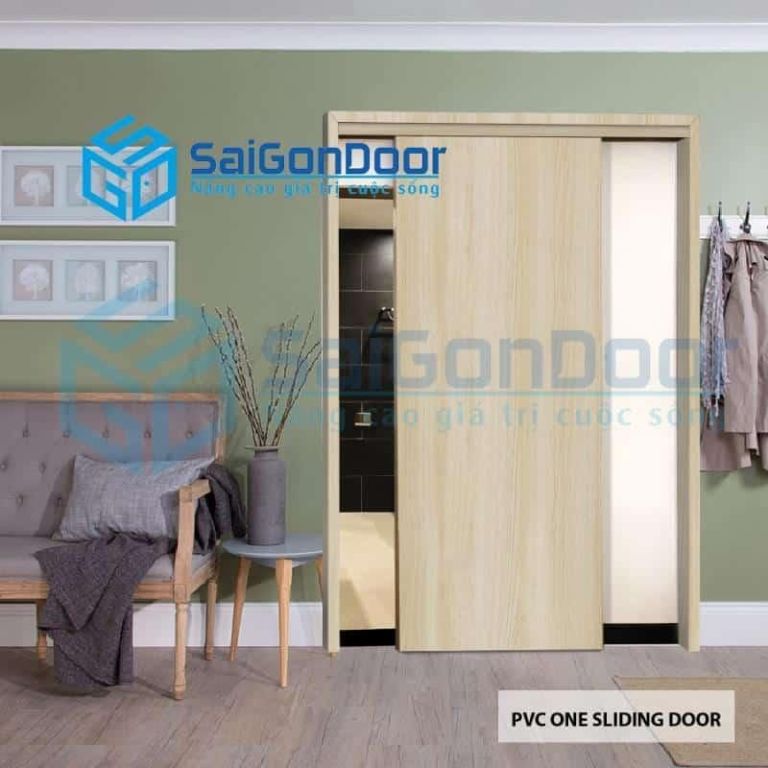 Cửa nhựa ABS Hàn Quốc KOS PVC ONE Sliding Door 5 PVC one Sliding door 1
