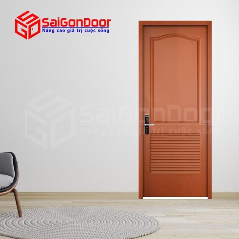 Cửa gỗ HDF SGD.2L-C10 5 Cửa gỗ HDF SGD.2L-C10
