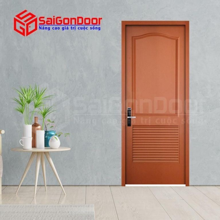 Cửa Gỗ HDF SGD.2L-C12 5 Cửa Gỗ HDF SGD.2L-C12