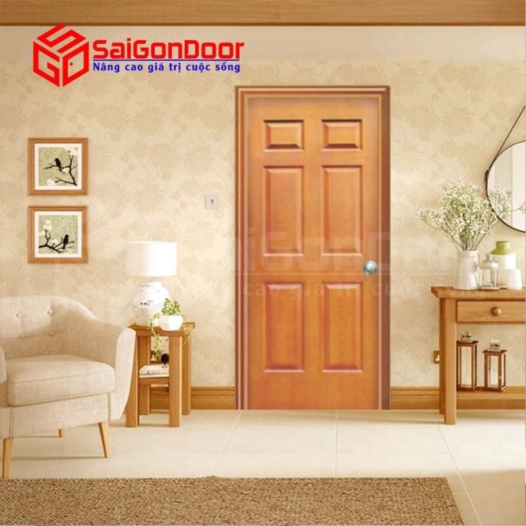 Cửa Gỗ HDF SGD.6A-C9 5 Cửa Gỗ HDF SGD.6A-C9