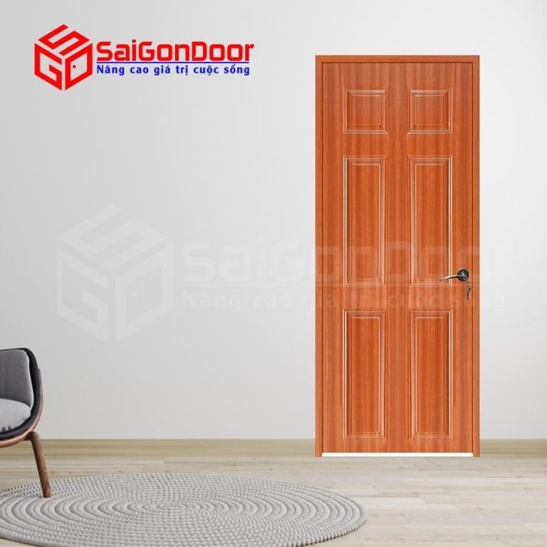 Cửa Gỗ HDF veneer 6A – Căm Xe 5 Cửa Gỗ HDF veneer 6A – Căm Xe
