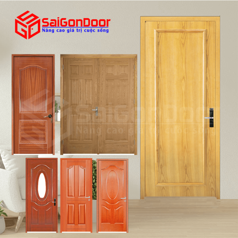 Cửa gỗ công nghiệp HDF tạo nên sự sang trọng, đẳng cấp 23 Cửa gỗ công nghiệp HDF sang trọng và đẳng cấp