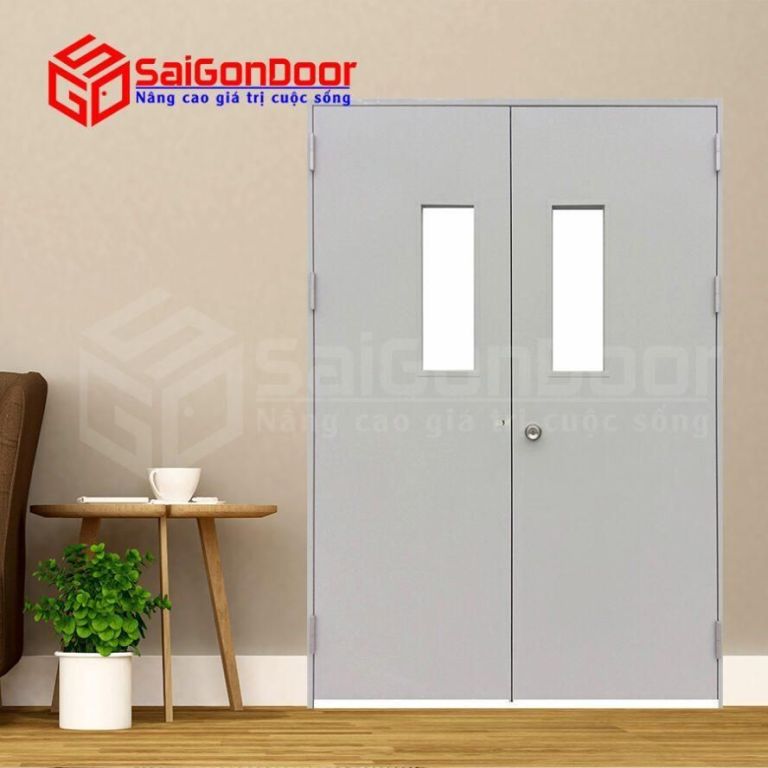 Cửa Thép Chống Cháy TCC-P3G2 19 Cửa Thép Chống Cháy TCC-P3G2
