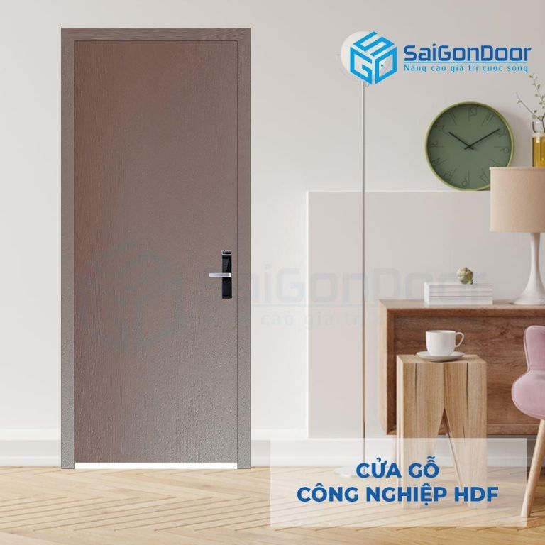 CỬA GỖ CÔNG NGHIỆP HDF P1-C13 5 Cửa gỗ công nghiệp HDF P1-C13