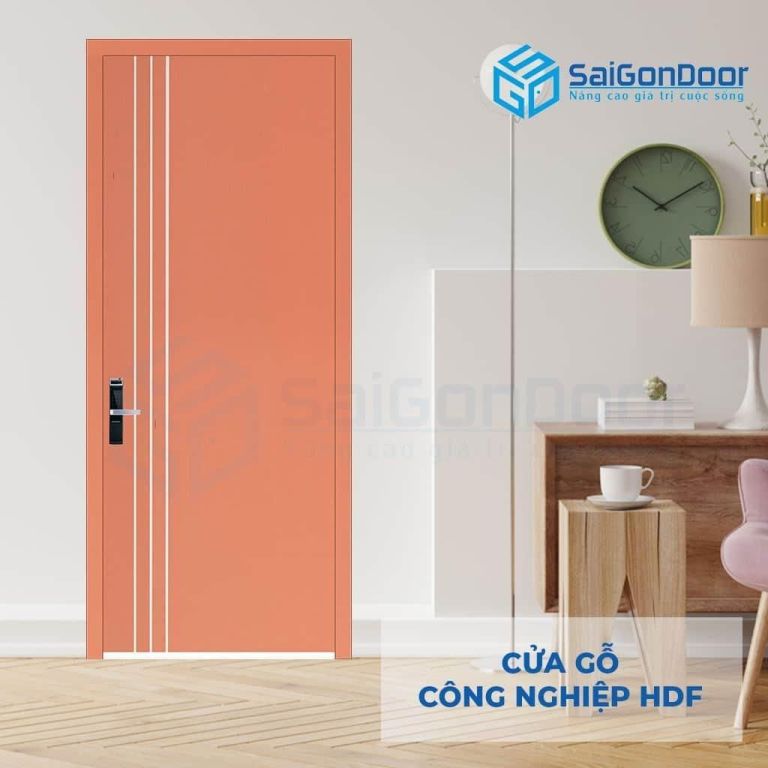 CỬA GỖ CÔNG NGHIỆP HDF P1R3-C10 5 Cửa gỗ công nghiệp HDF P1R3-C10