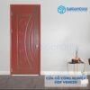 Cửa Gỗ Công Nghiệp HDF Veneer 1K-xoan dao 4 Cửa gỗ công nghiệp HDF Veneer 1K-xoan dao
