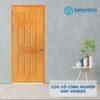 WOODEN DOOR HDF VENEER 6A-soi 3 Cửa gỗ công nghiệp HDF Veneer 6A-soi