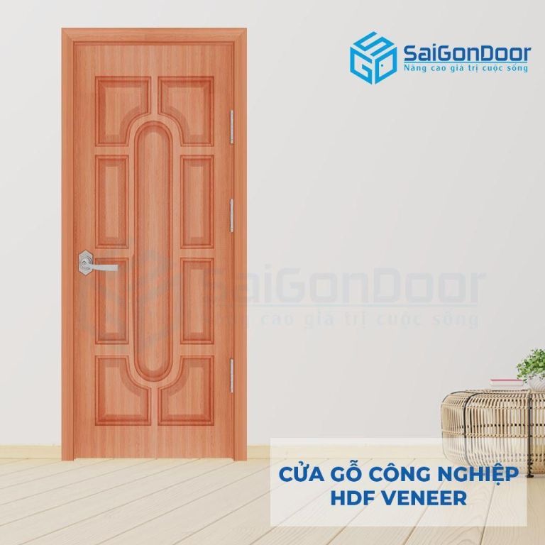 Cửa Gỗ Công Nghiệp HDF Veneer SGD 019 sapele (1) 5 Cửa gỗ công nghiệp HDF Veneer SGD 019 sapele (1)