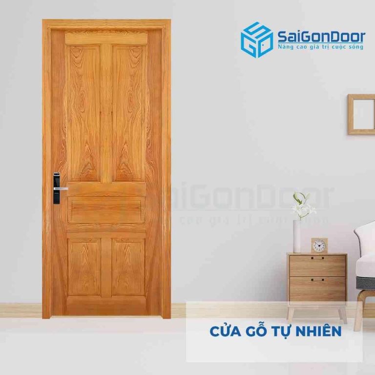 CỬA GỖ TỰ NHIÊN GTN 5A Soi 4 Cửa gỗ tự nhiên GTN 5A Soi