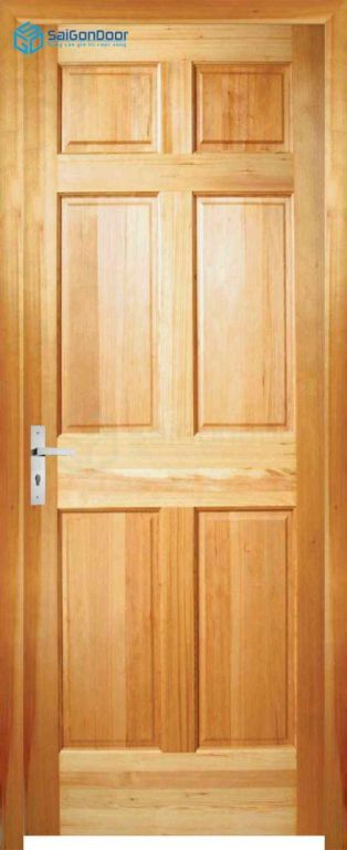 CỬA GỖ TỰ NHIÊN GTN 6A Ash sang 6 Cửa gỗ tự nhiên GTN 6A Ash sang