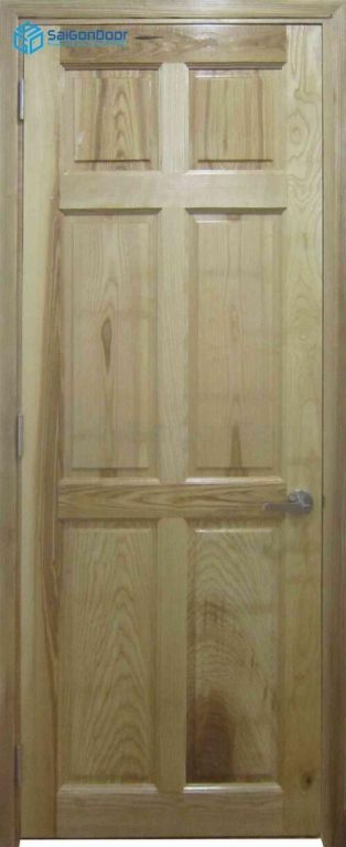 CỬA GỖ TỰ NHIÊN GTN 6A soi 8 Cửa gỗ tự nhiên GTN 6A soi