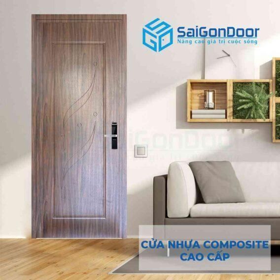 តើទ្វារផ្លាស្ទិចCOMPOSITEល្អទេ? 5 Cửa nhựa composite B12-59 SGD
