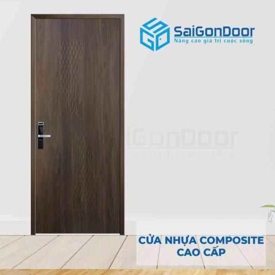 តើទ្វារផ្លាស្ទិចCOMPOSITEល្អទេ? 6 Cửa nhựa composite B14-99 SGD