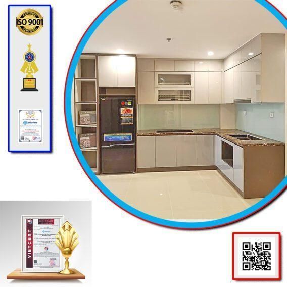 ផ្ទះបាយធ្វើពីឈើធម្មជាតិ SAIGONDOOR - ជម្រើសដ៏ល្អឥតខ្ចោះ 4 3